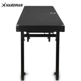 Hardman DTS1 table DJ pliable, 154 x 52 cm, avec sac