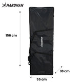 Hardman DTS1 table DJ pliable, 154 x 52 cm, avec sac