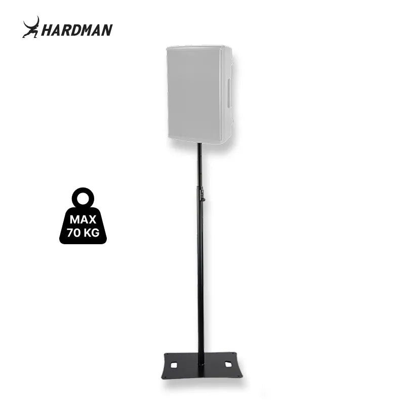 Support sur colonne Hardman HLK980-PRO avec base en acier lourde, de 1,3 à 2 m