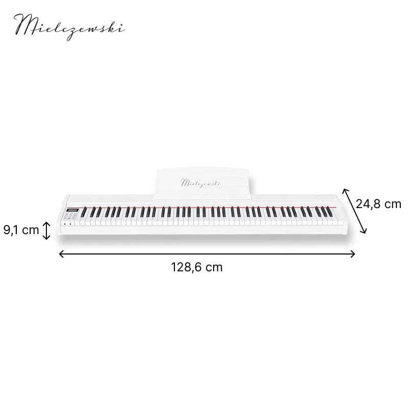 Mielczewski Tiento digitalpiano, blanc