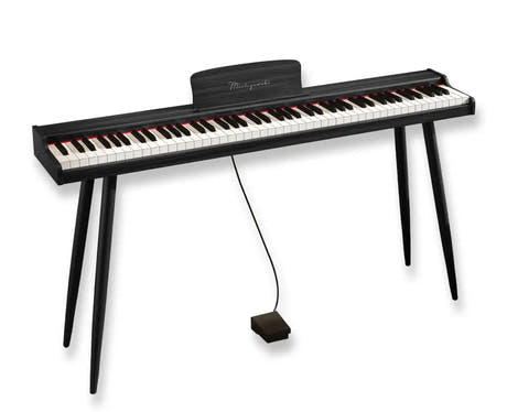Mielczewski Canzonetta digitalpiano avec pieds, noir