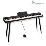 Mielczewski Canzonetta digitalpiano avec pieds, noir