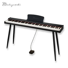 Mielczewski Canzonetta digitalpiano avec pieds, noir