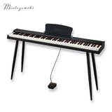Mielczewski Canzonetta digitalpiano avec pieds, noir