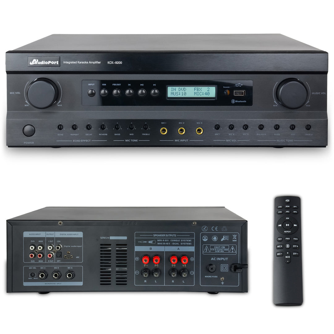 Audioport KC8200 2 x 200 W avec DSP
