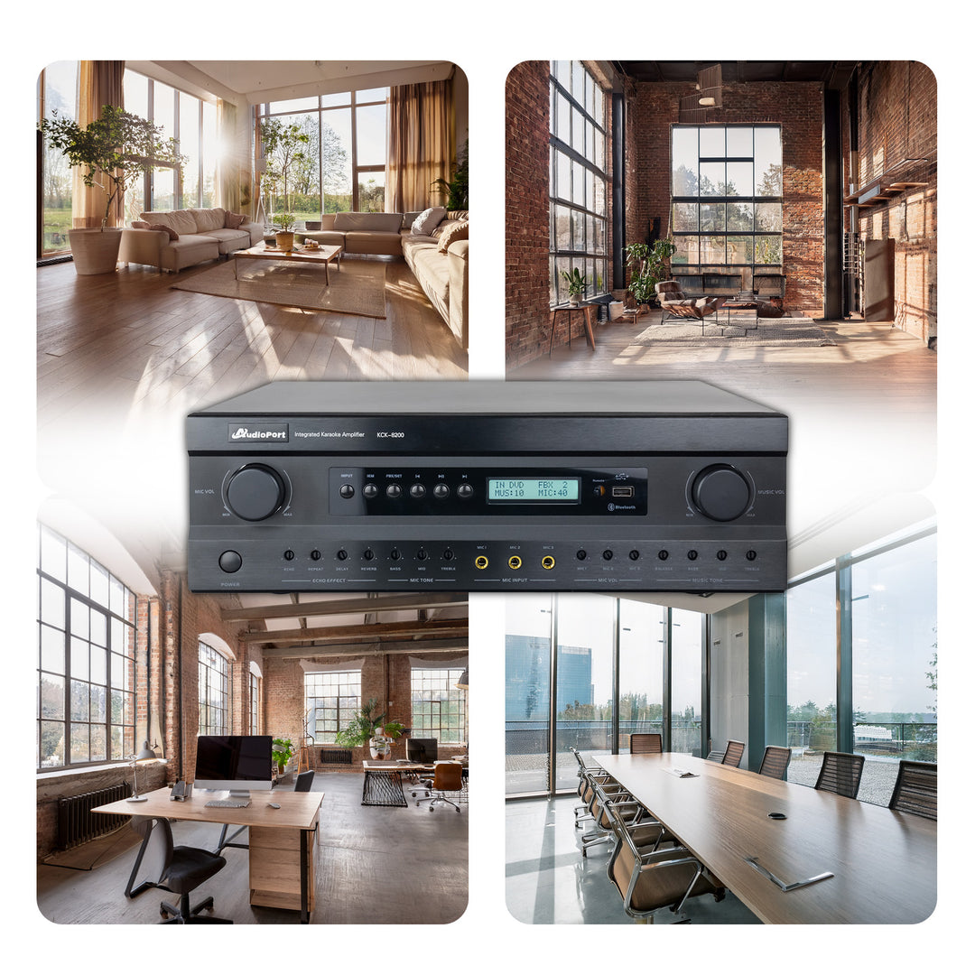 Audioport KC8200 2 x 200 W avec DSP