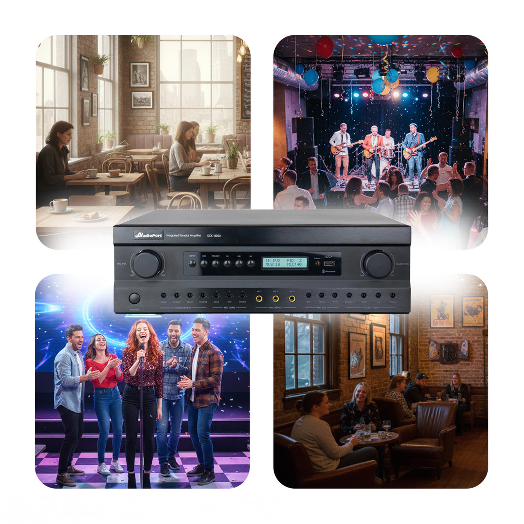 Amplificateur Audioport KC8300 2 x 300 W avec DSP