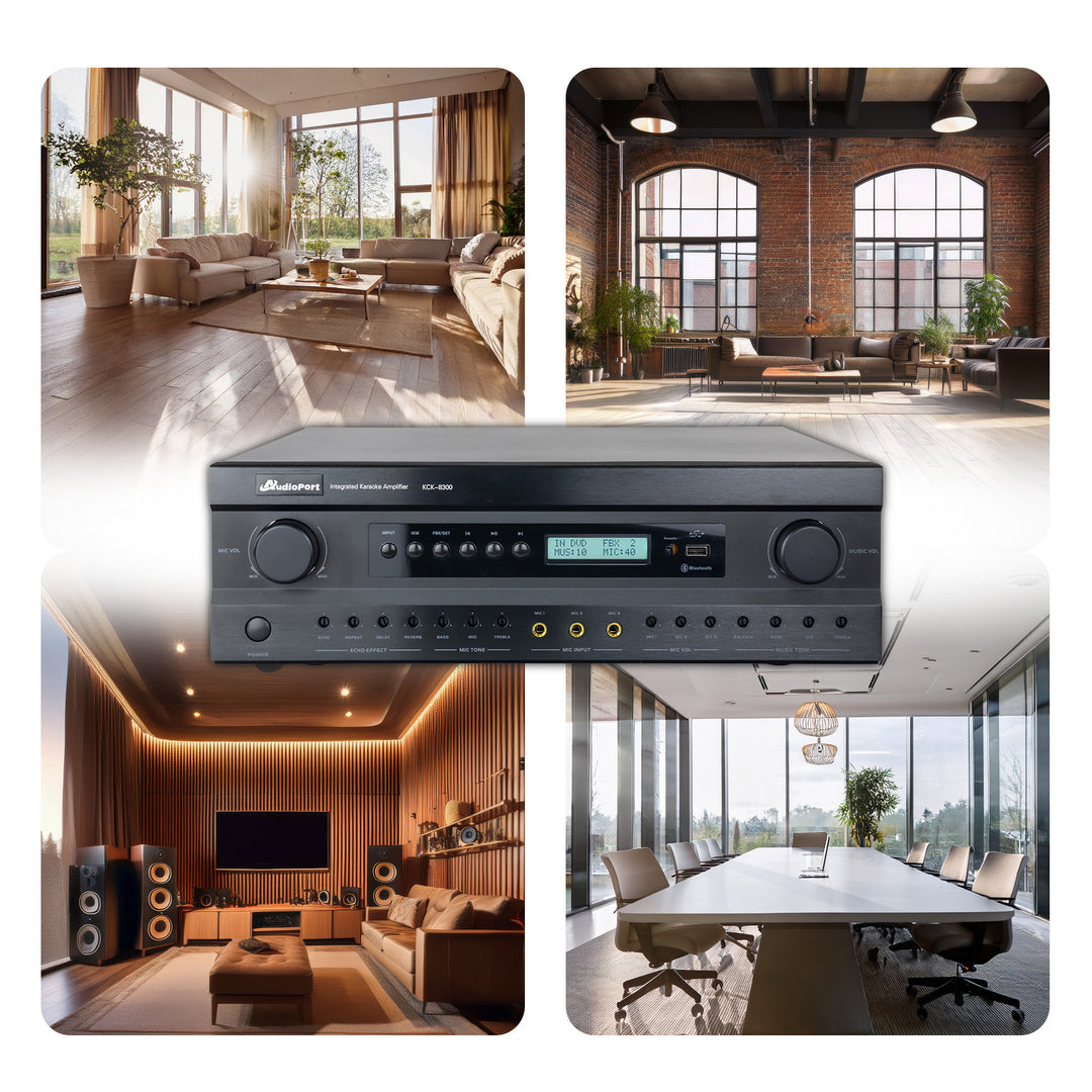 Amplificateur Audioport KC8300 2 x 300 W avec DSP