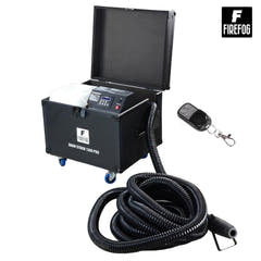 Machines à neige Firefog Snow Storm 1500 Pro de 1500 W dans un flightcase