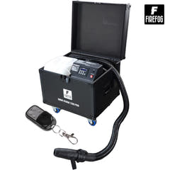 Machines à neige Firefog Snow Storm 1500 Pro de 1500 W dans un flightcase