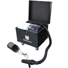 Machines à neige Firefog Snow Storm 1500 Pro de 1500 W dans un flightcase