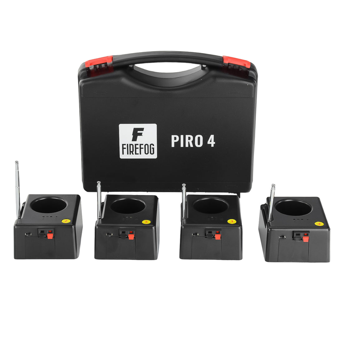 Firefog Piro 4 kit de mise à feu à distance pour fontaines à étincelles, 4 canaux