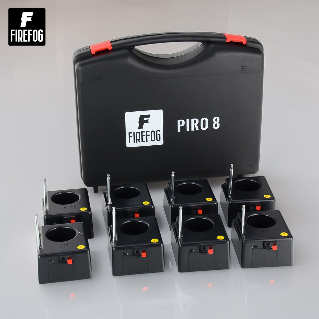 Firefog Piro 8 kit de mise à feu à distance pour fontaines à étincelles, 8 canaux