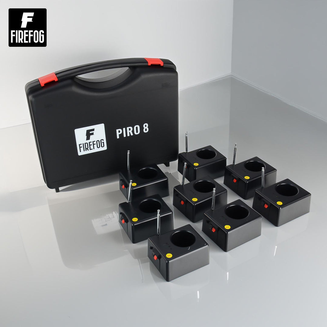 Firefog Piro 8 kit de mise à feu à distance pour fontaines à étincelles, 8 canaux