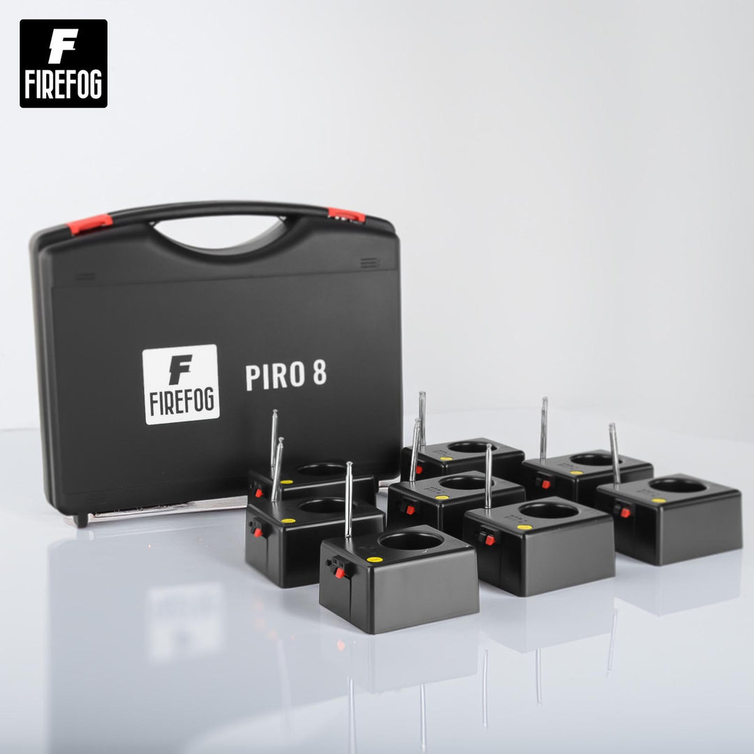 Firefog Piro 8 kit de mise à feu à distance pour fontaines à étincelles, 8 canaux