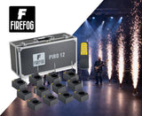 Firefog Piro 12 kit de mise à feu à distance pour fontaines à étincelles, 12 canaux