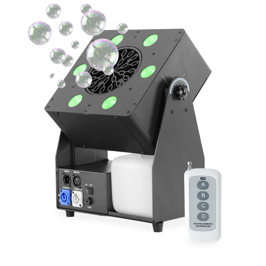 Firefog Bubble Max 1 machine à bulles avec LED, DMX et télécommande