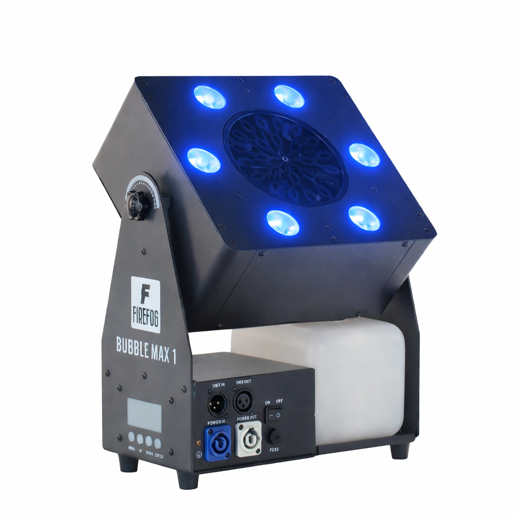 Firefog Bubble Max 1 machine à bulles avec LED, DMX et télécommande
