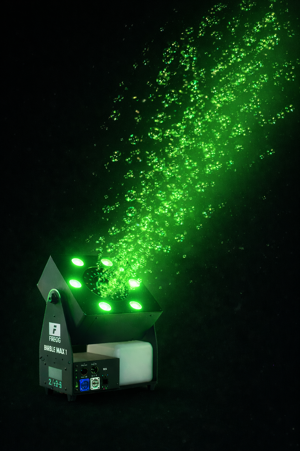 Firefog Bubble Max 1 machine à bulles avec LED, DMX et télécommande