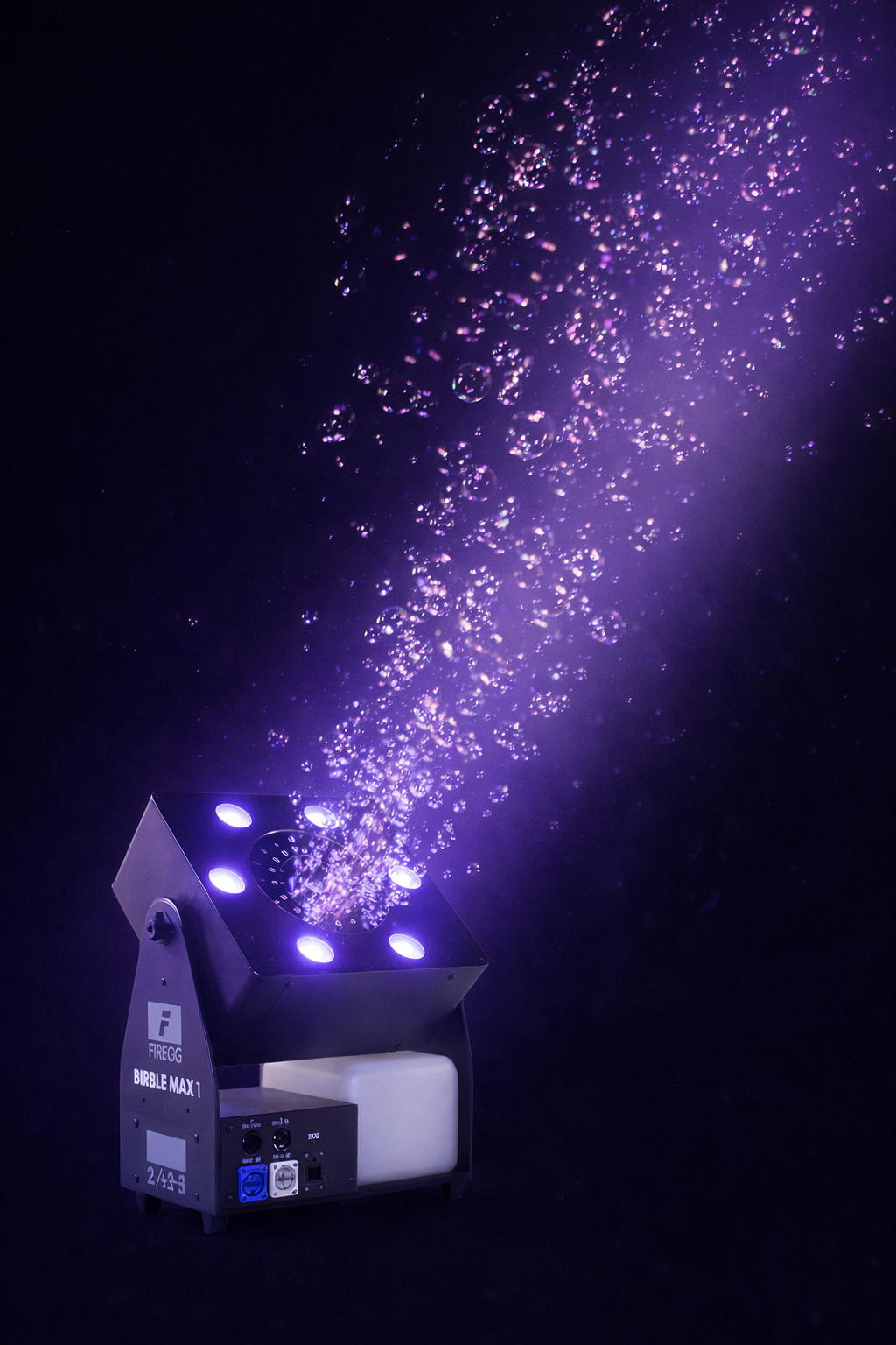 Firefog Bubble Max 1 machine à bulles avec LED, DMX et télécommande
