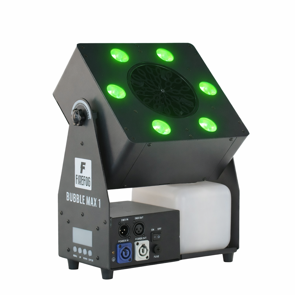 Firefog Bubble Max 1 machine à bulles avec LED, DMX et télécommande