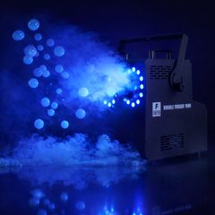 Firefog BUBBLE FOGGER 1000 machine à brouillard et à bulles avec LED RGBW