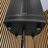 Audioport V15 enceinte active portable de 500 W avec 2 microphones
