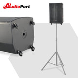Audioport V15 enceinte active portable de 500 W avec 2 microphones
