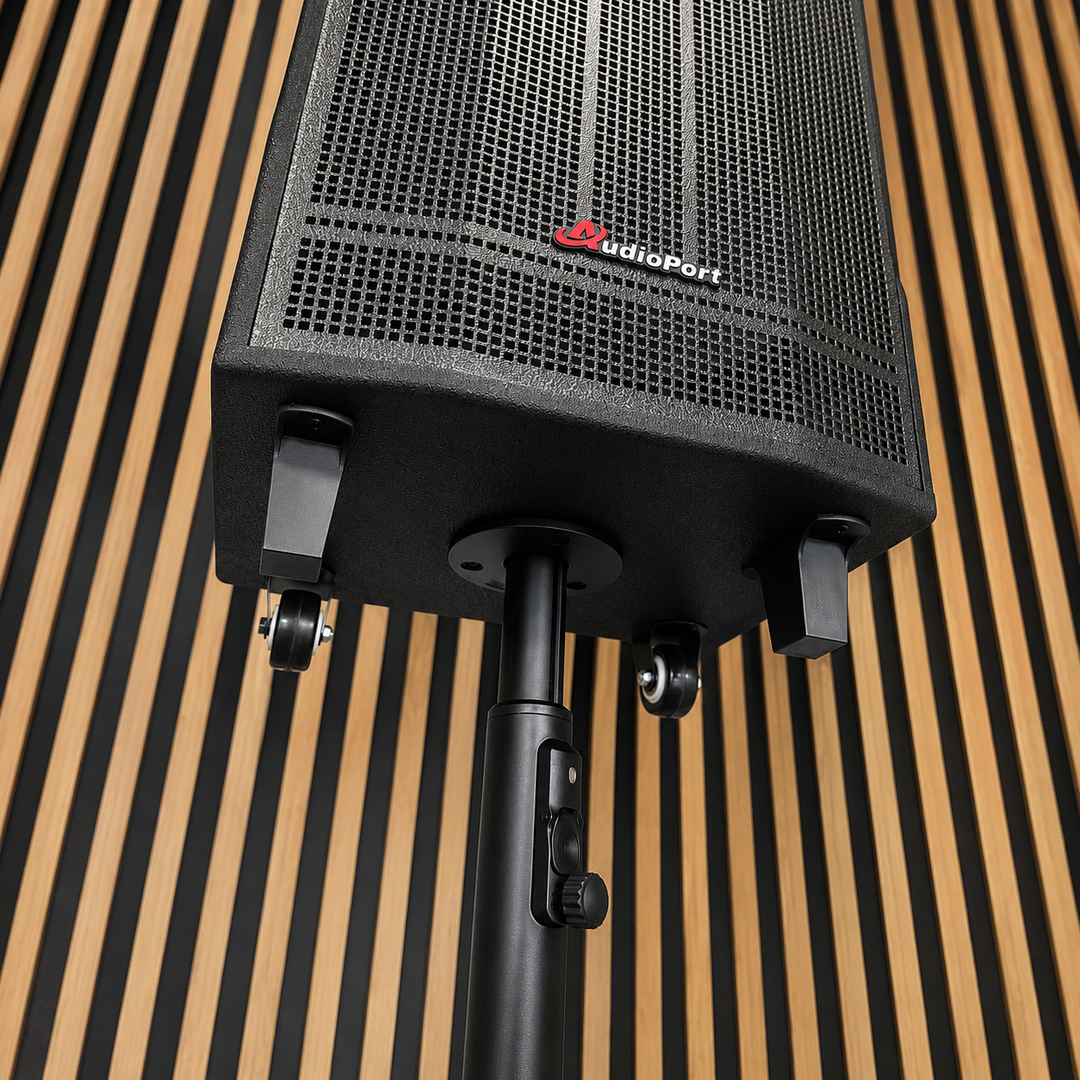 Audioport V12 enceinte active portable 350 W avec 2 microphones