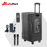 Audioport V12 enceinte active portable 350 W avec 2 microphones