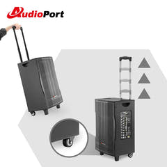 Audioport V12 enceinte active portable 350 W avec 2 microphones