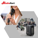 Audioport V8 enceinte active portable 250 W avec 2 microphones