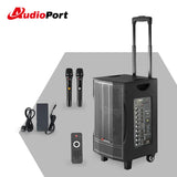 Audioport V8 enceinte active portable 250 W avec 2 microphones