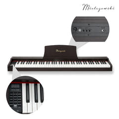 Mielczewski Tiento digitalpiano, brun foncé