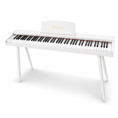 Piano numérique Mielczewski Virelai avec pieds, blanc