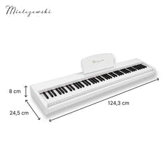 Mielczewski Canzona digitalpiano, blanc