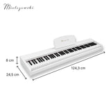 Mielczewski Canzona digitalpiano, blanc