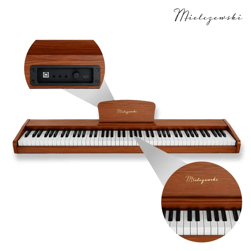Mielczewski Canzona digitalpiano, acajou clair