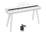 Mielczewski Canzonetta digitalpiano avec pieds, blanc
