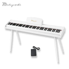 Mielczewski Canzonetta digitalpiano avec pieds, blanc