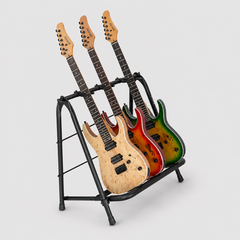 Support de guitare Hardman pour 3 guitares, pliable