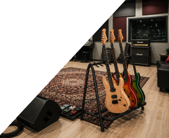 Support de guitare Hardman pour 5 guitares, pliable