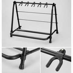 Support de guitare Hardman pour 5 guitares, pliable