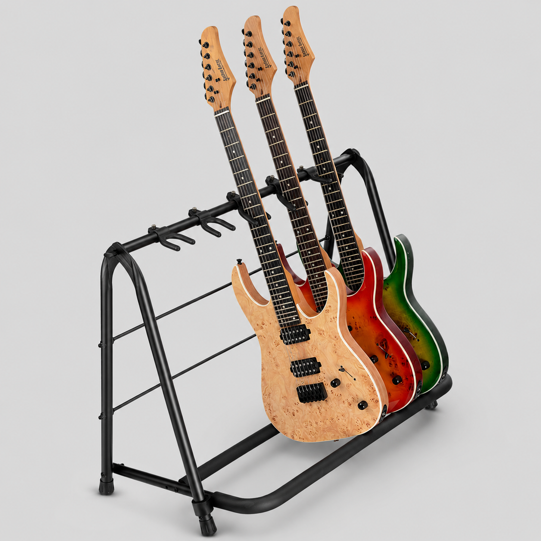 Support de guitare Hardman pour 5 guitares, pliable