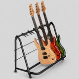 Support de guitare Hardman pour 5 guitares, pliable