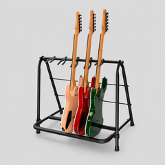 Support de guitare Hardman pour 5 guitares, pliable