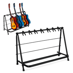 Support de guitare Hardman pour 7 guitares, pliable