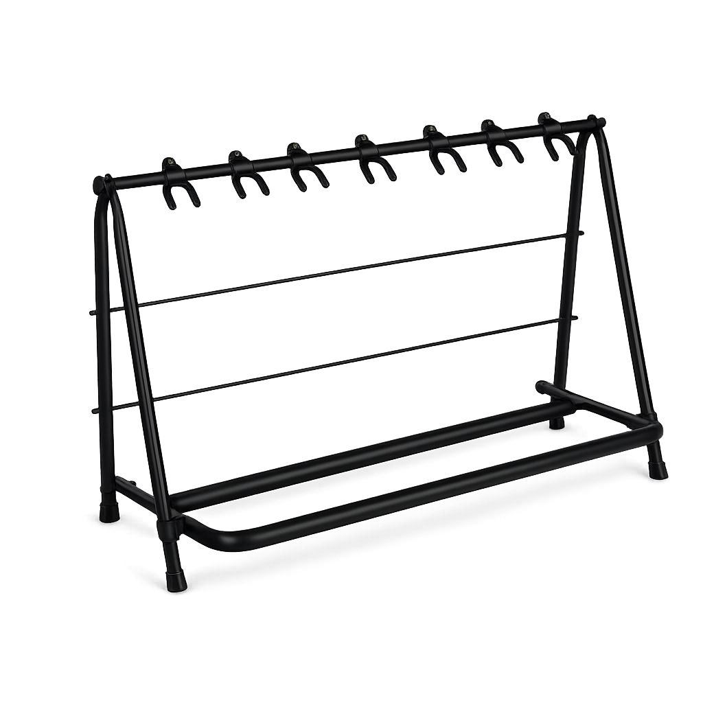 Support de guitare Hardman pour 7 guitares, pliable