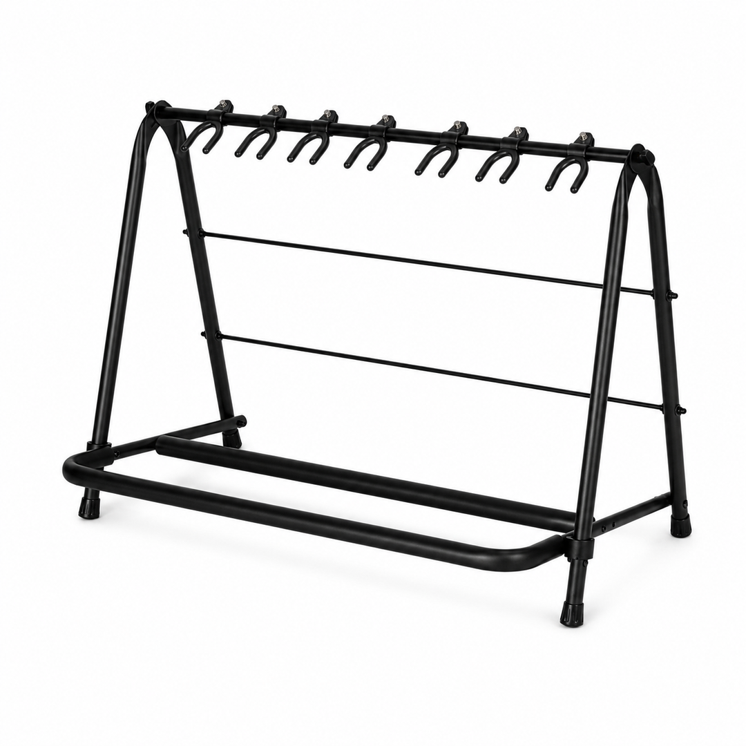 Support de guitare Hardman pour 7 guitares, pliable