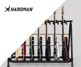 Support de guitare Hardman pour 7 guitares, pliable